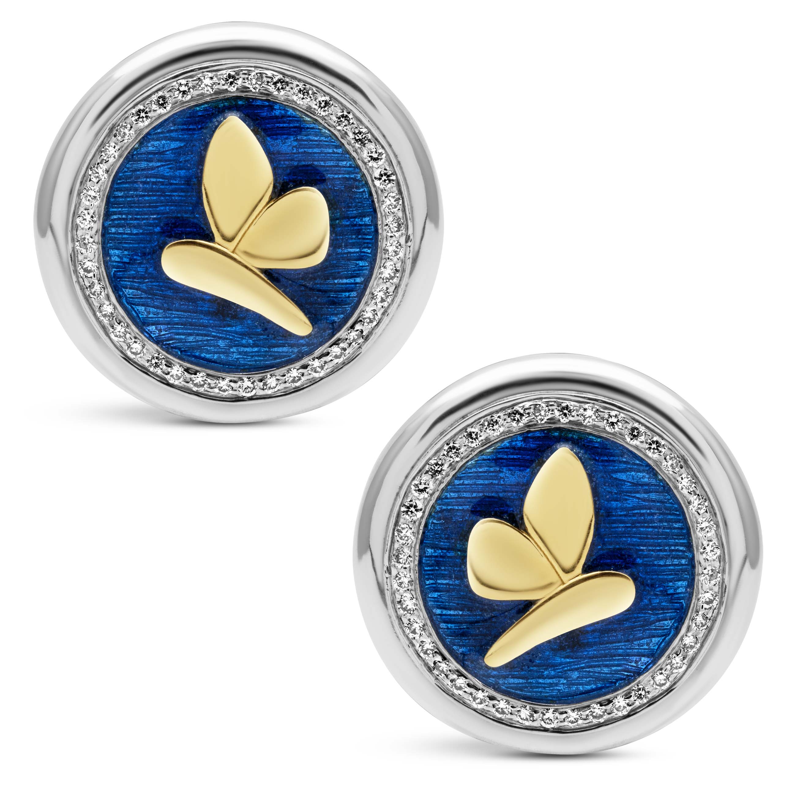 Earrings - Diamond (Enamel)