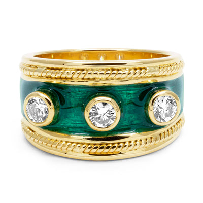Ring - Diamond (Enamel)