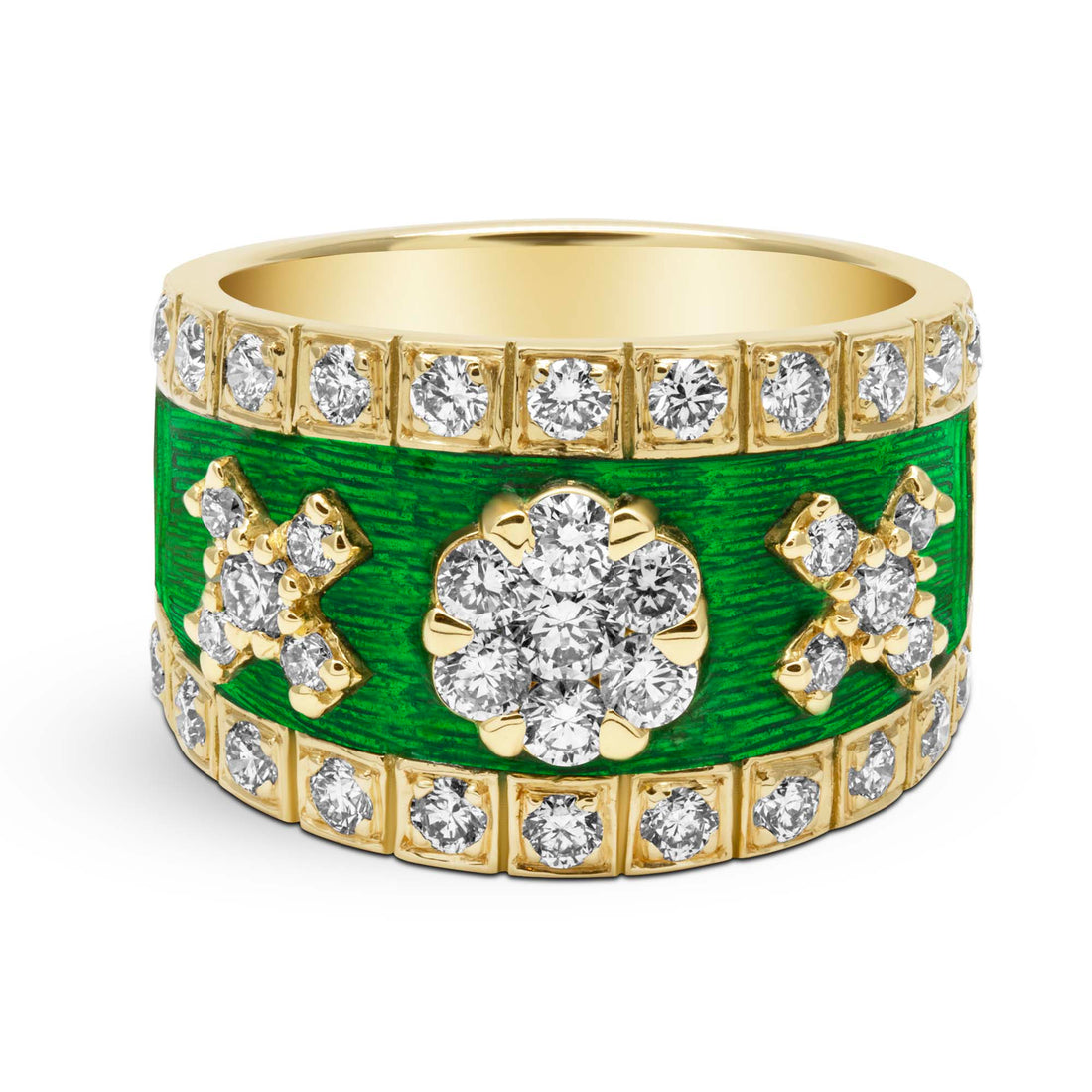 Ring - Diamond (Enamel) | Singhvi Jewels