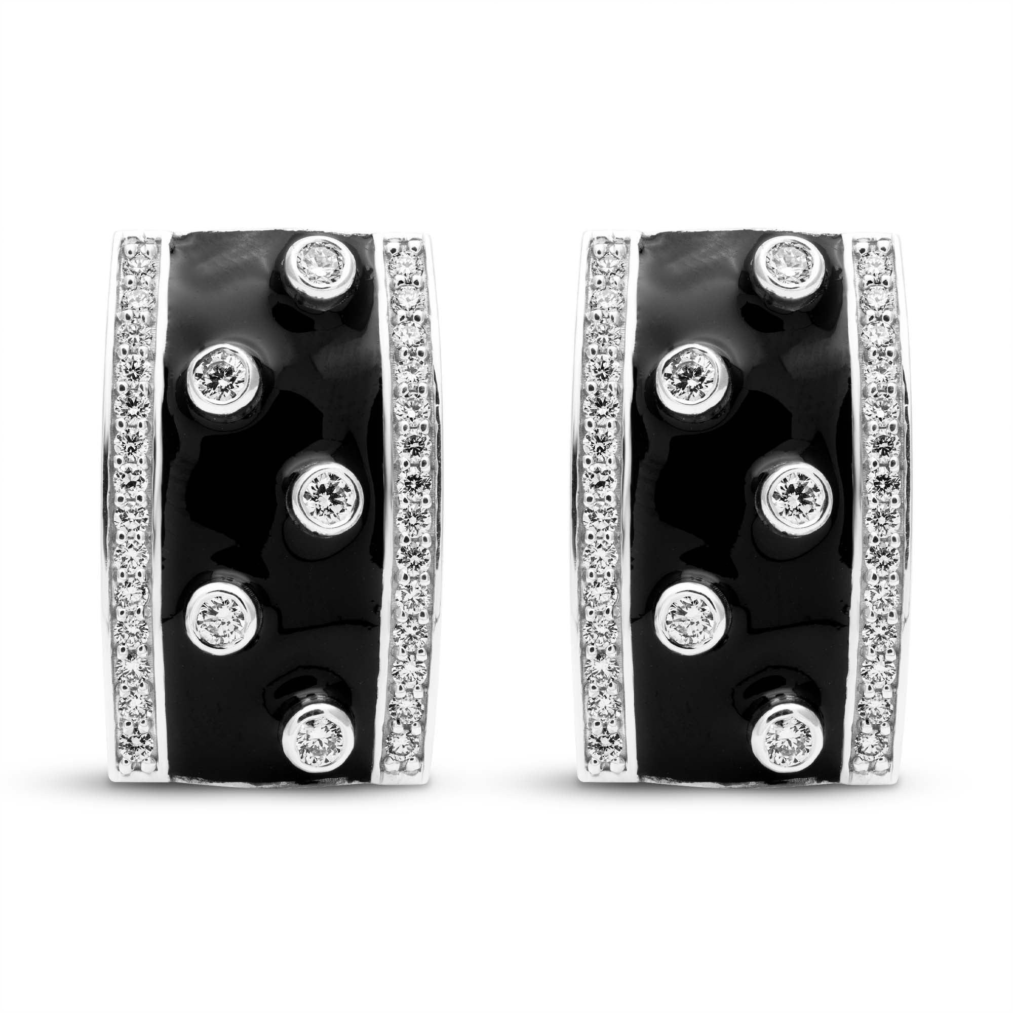 Earrings - Diamond (Enamel) | Singhvi Jewels