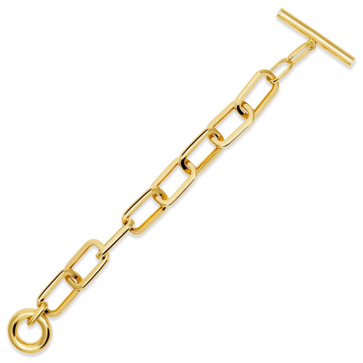 Toggle Bracelet - Gold | Singhvi Jewels