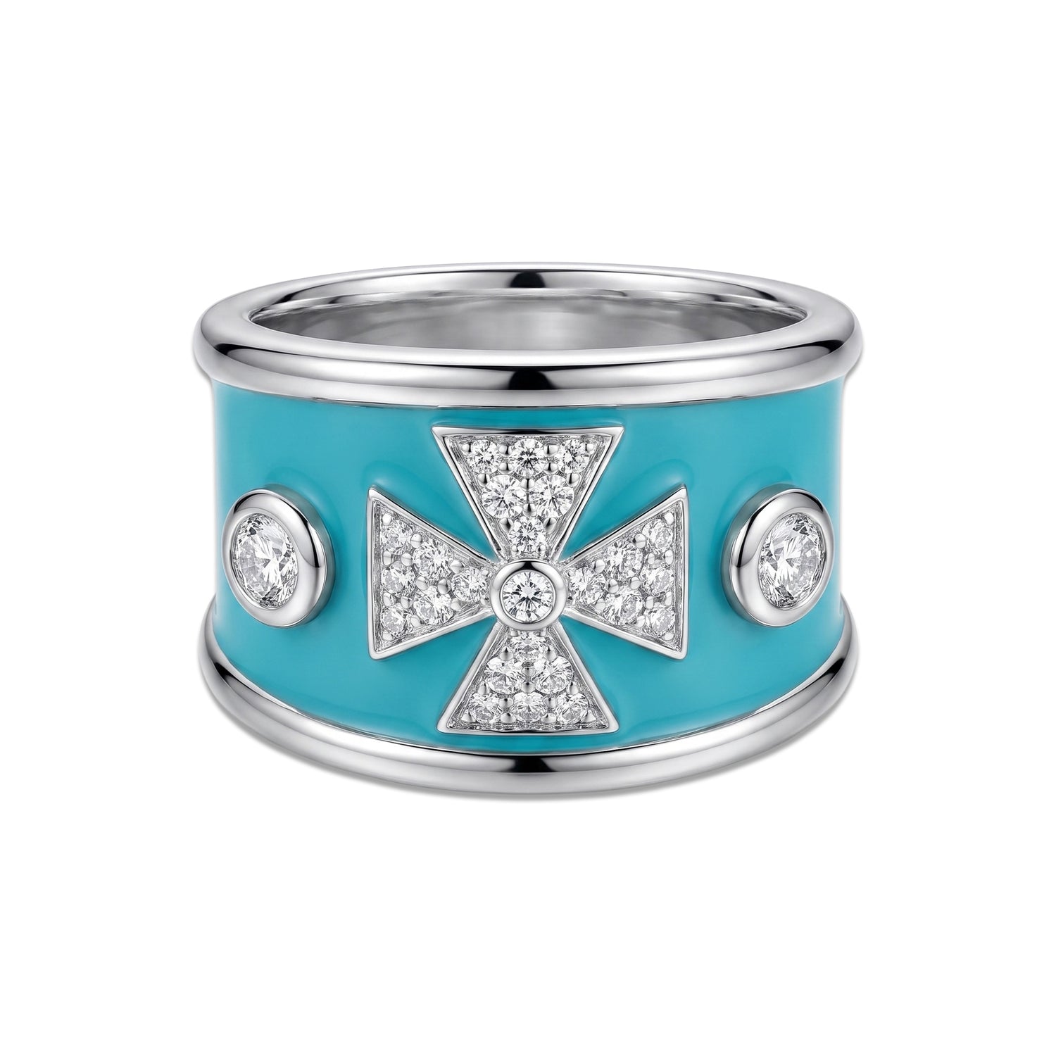 Ring - Diamond (Enamel) | Singhvi Jewels