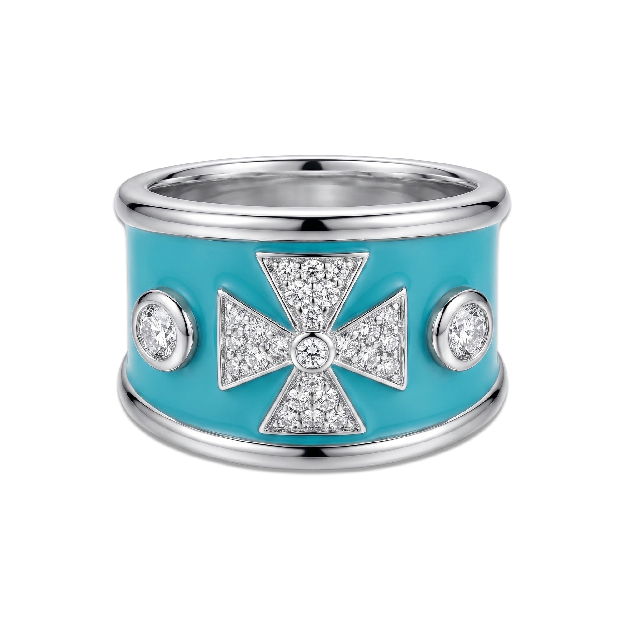 Ring - Diamond (Enamel) | Singhvi Jewels