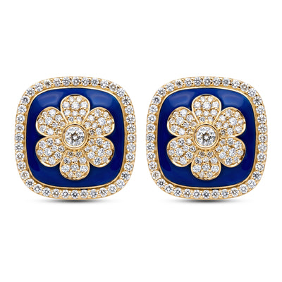 Earrings - Diamond (Enamel)