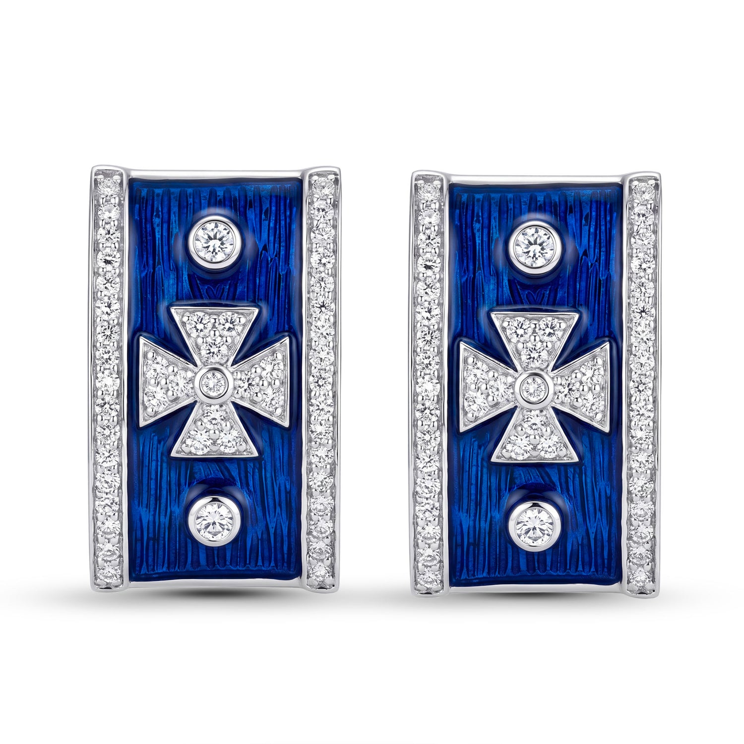 Earrings - Diamond (Enamel) | Singhvi Jewels