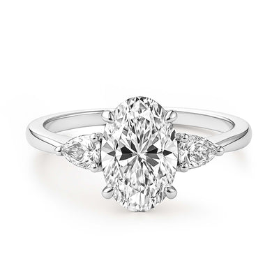 Ring - Oval Cut Diamond