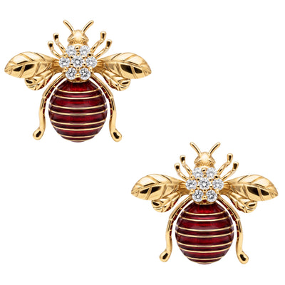 Earrings - Diamond (Enamel)
