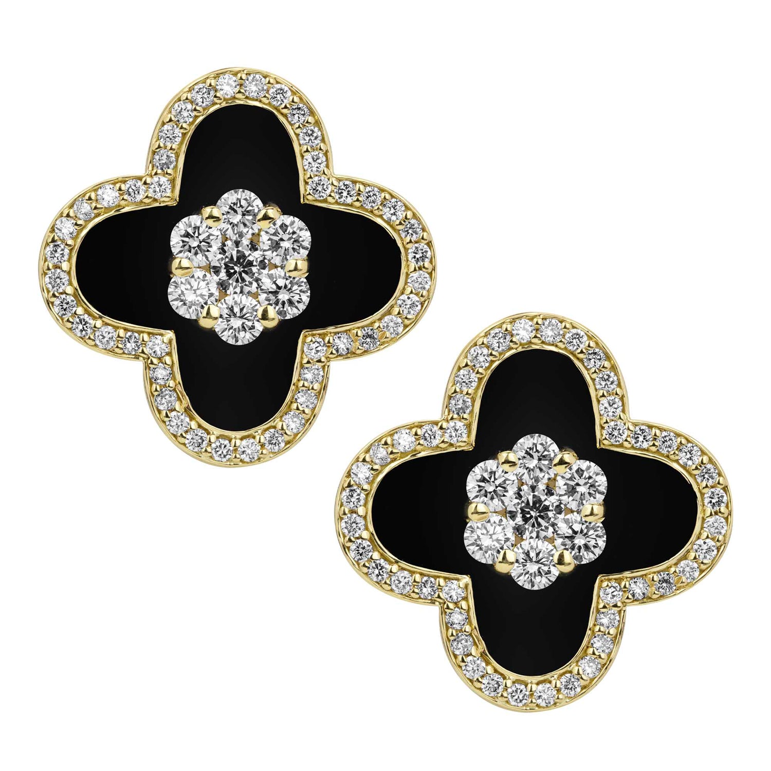 Earrings - Diamond (enamel) (2384C) | Singhvi Jewels