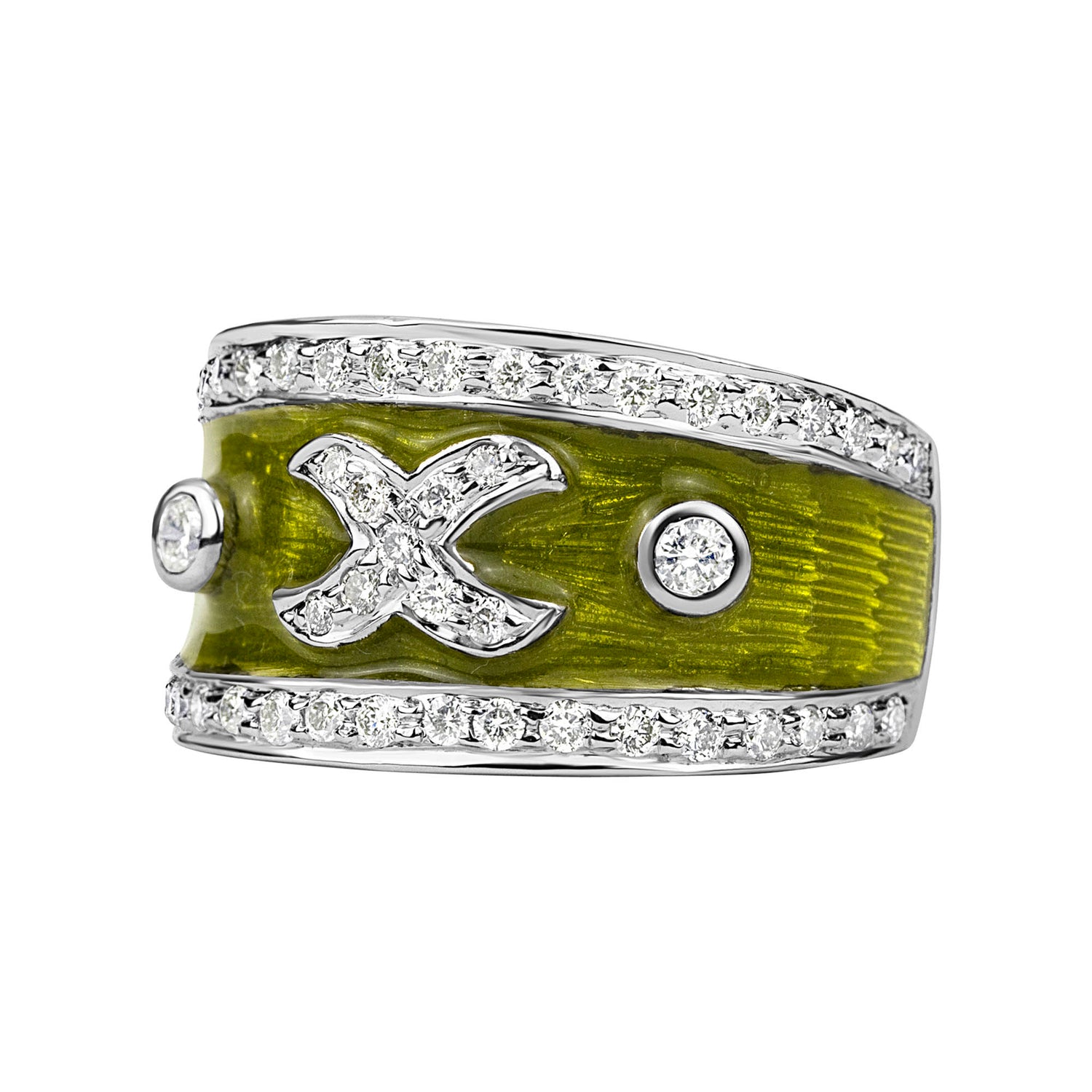 Repair - Ring - Diamond (Enamel) (311BS) | Singhvi Jewels