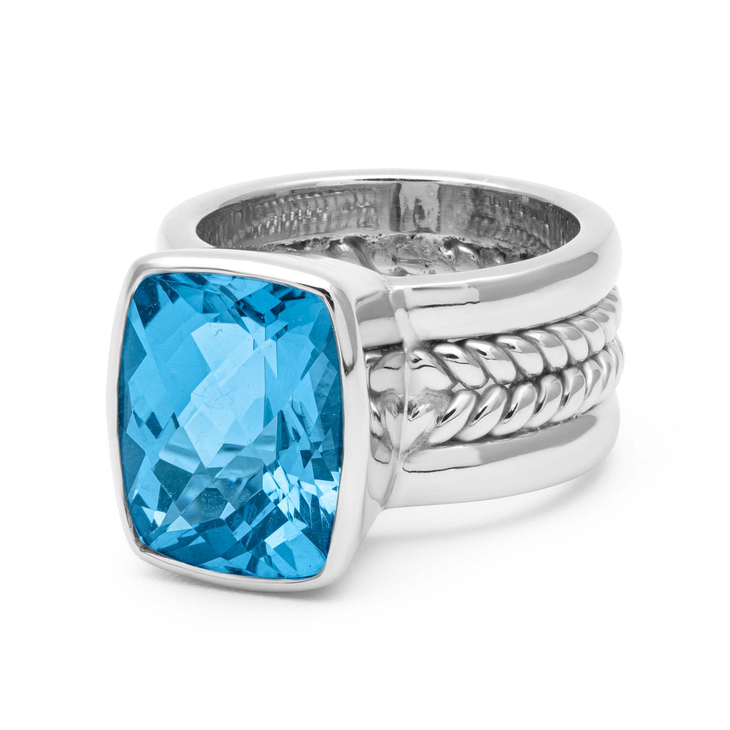 Ring - Blue Topaz | Singhvi Jewels