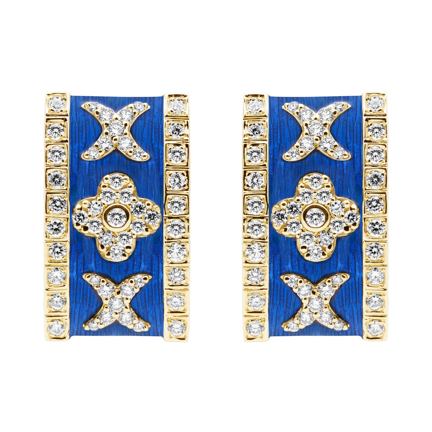 Earrings - Diamond (Enamel) (2407E) | Singhvi Jewels