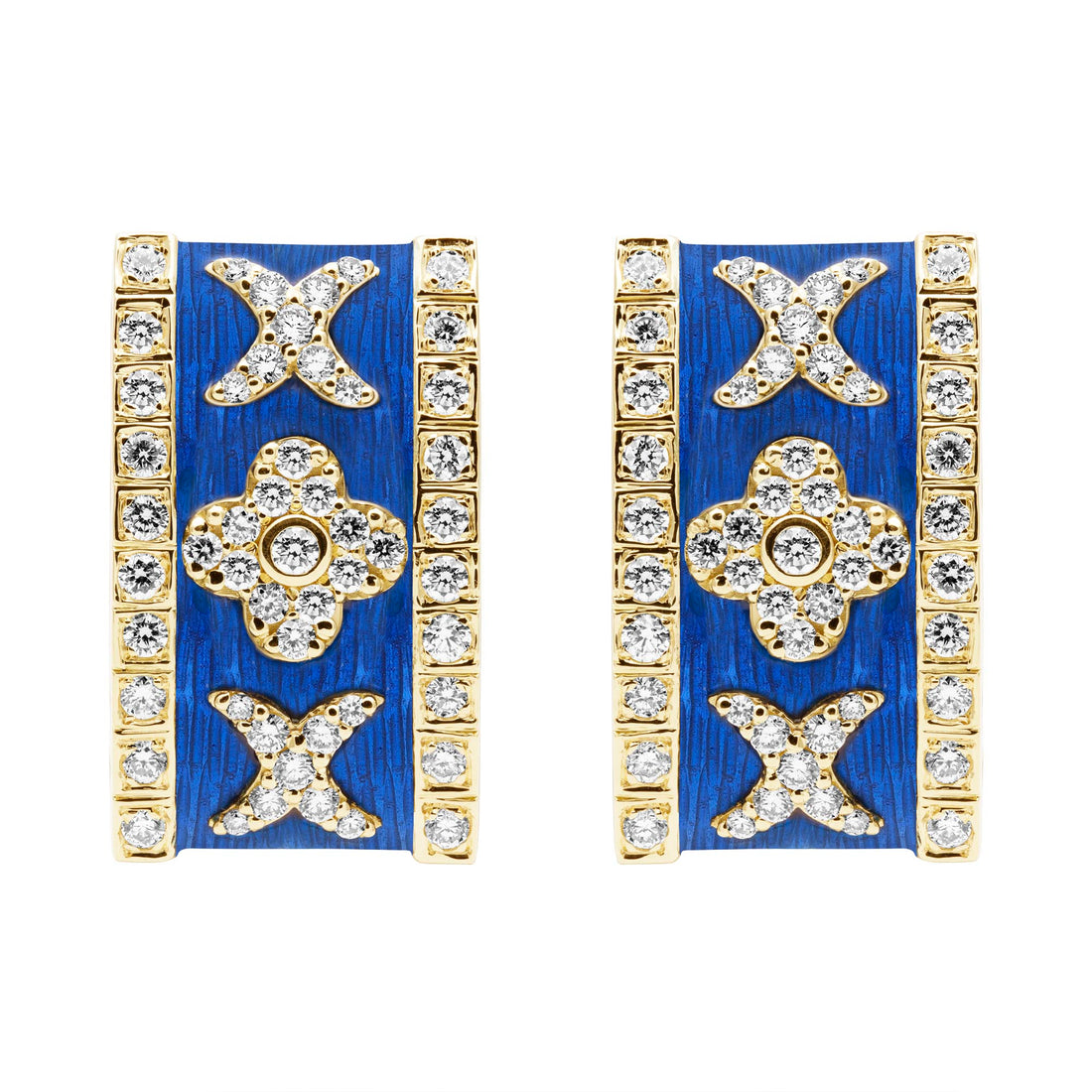 Earrings - Diamond (Enamel) | Singhvi Jewels