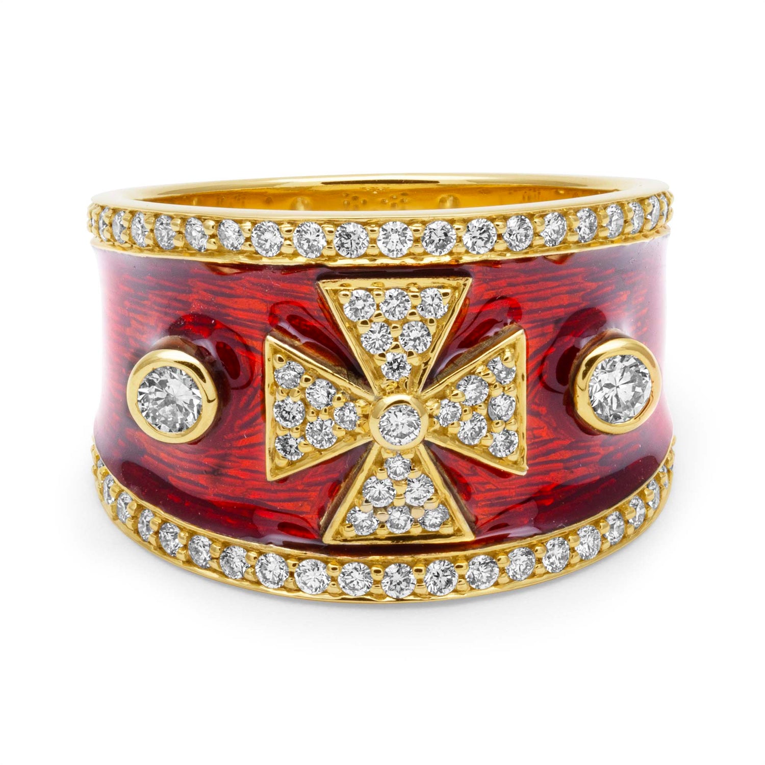 Ring - Diamond (Enamel) | Singhvi Jewels
