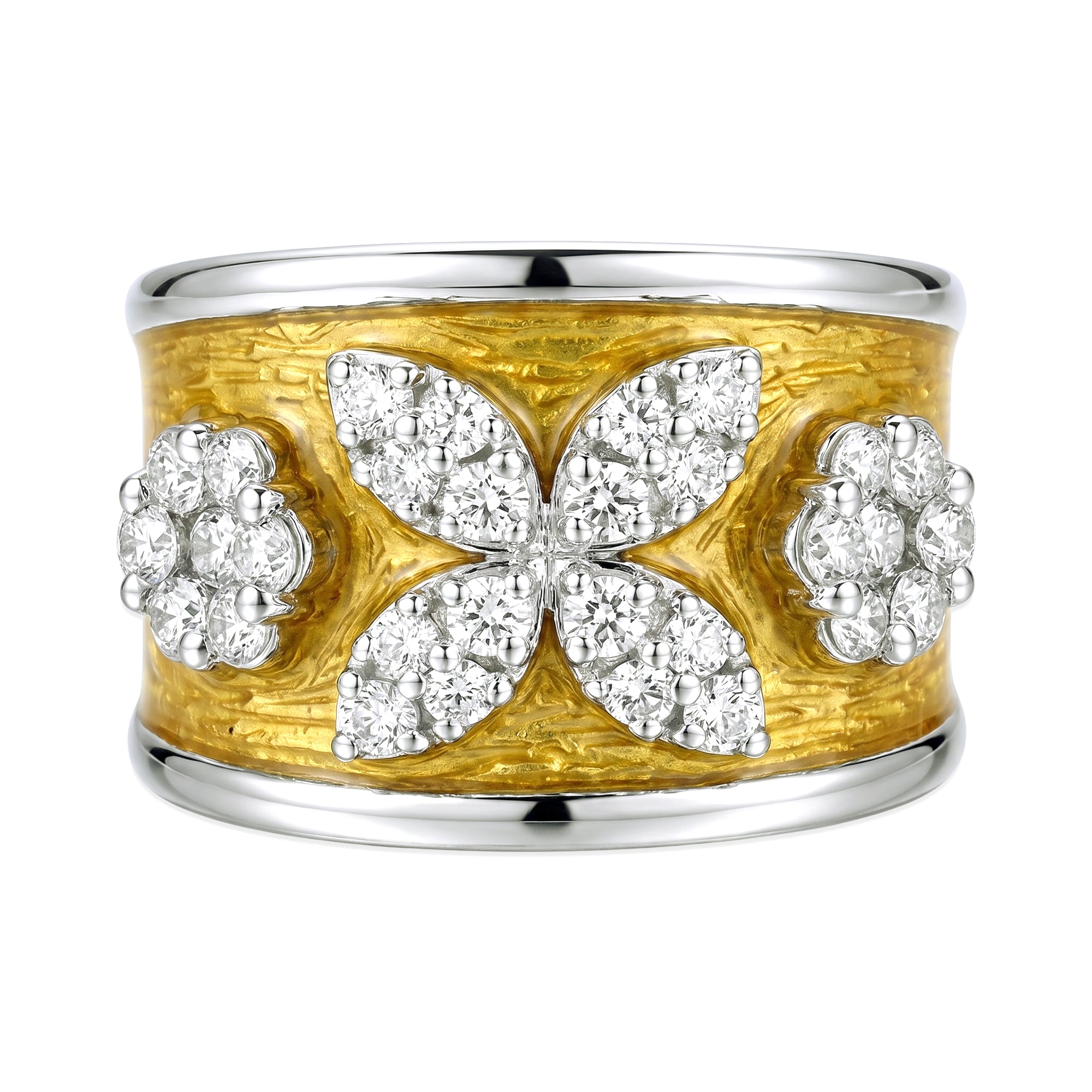 Ring - Diamond (Enamel) | Singhvi Jewels