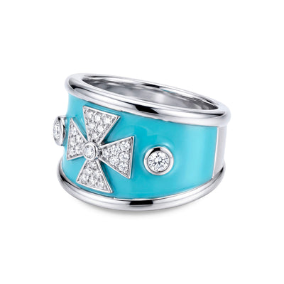 Ring - Diamond (Enamel) (344BS)