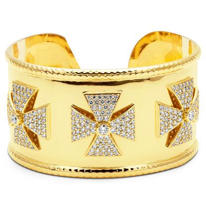 Cuff Bangle - Diamond | Singhvi Jewels