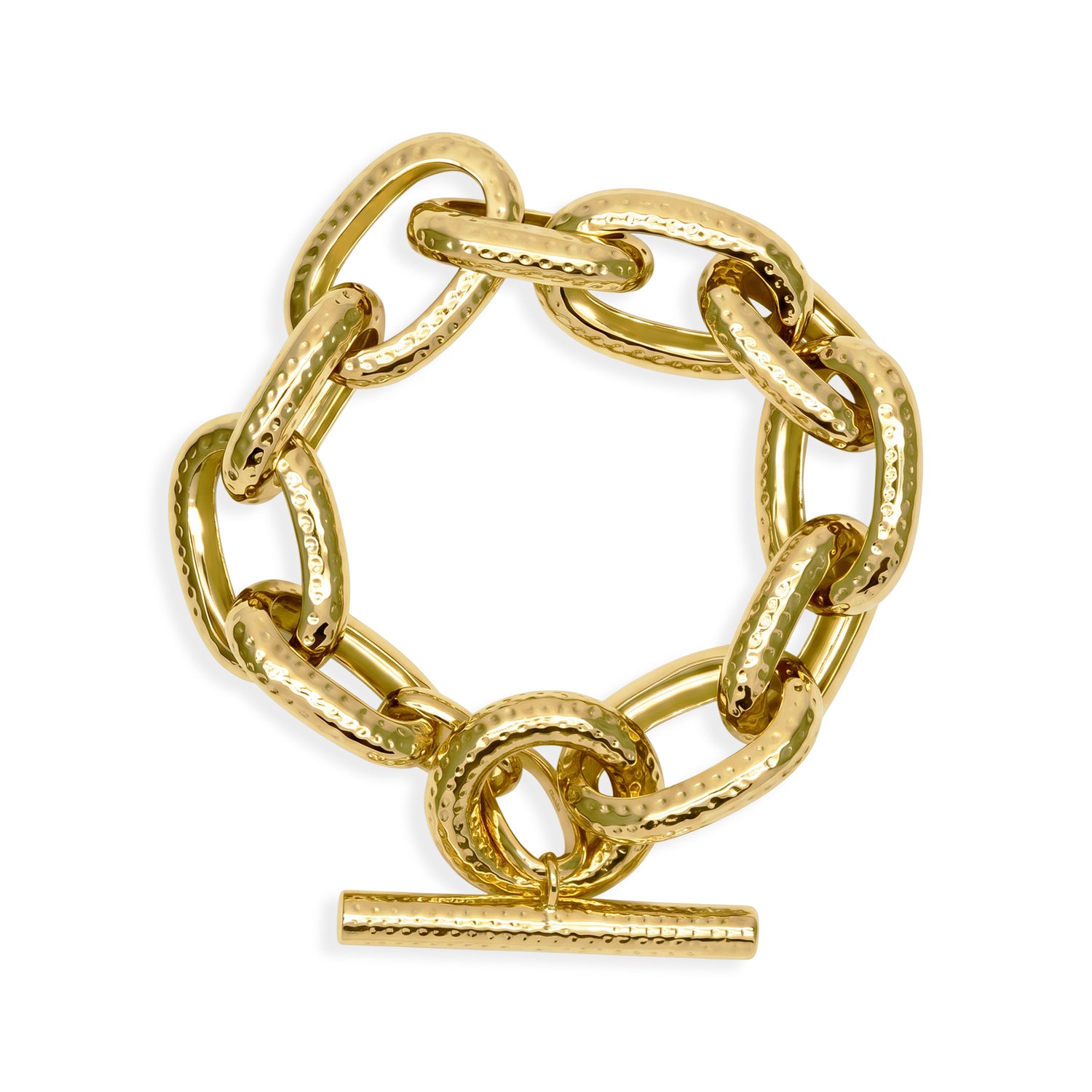 Toggle Bracelet - Gold | Singhvi Jewels