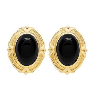 Earrings - Black Onyx