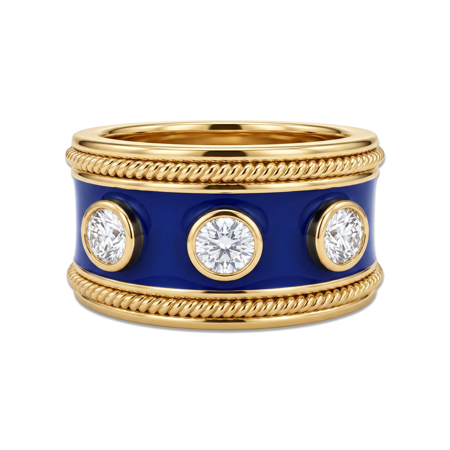 Ring - Diamond (Enamel) | Singhvi Jewels
