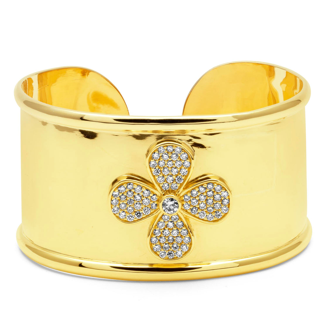 Cuff Bangle - Diamond | Singhvi Jewels