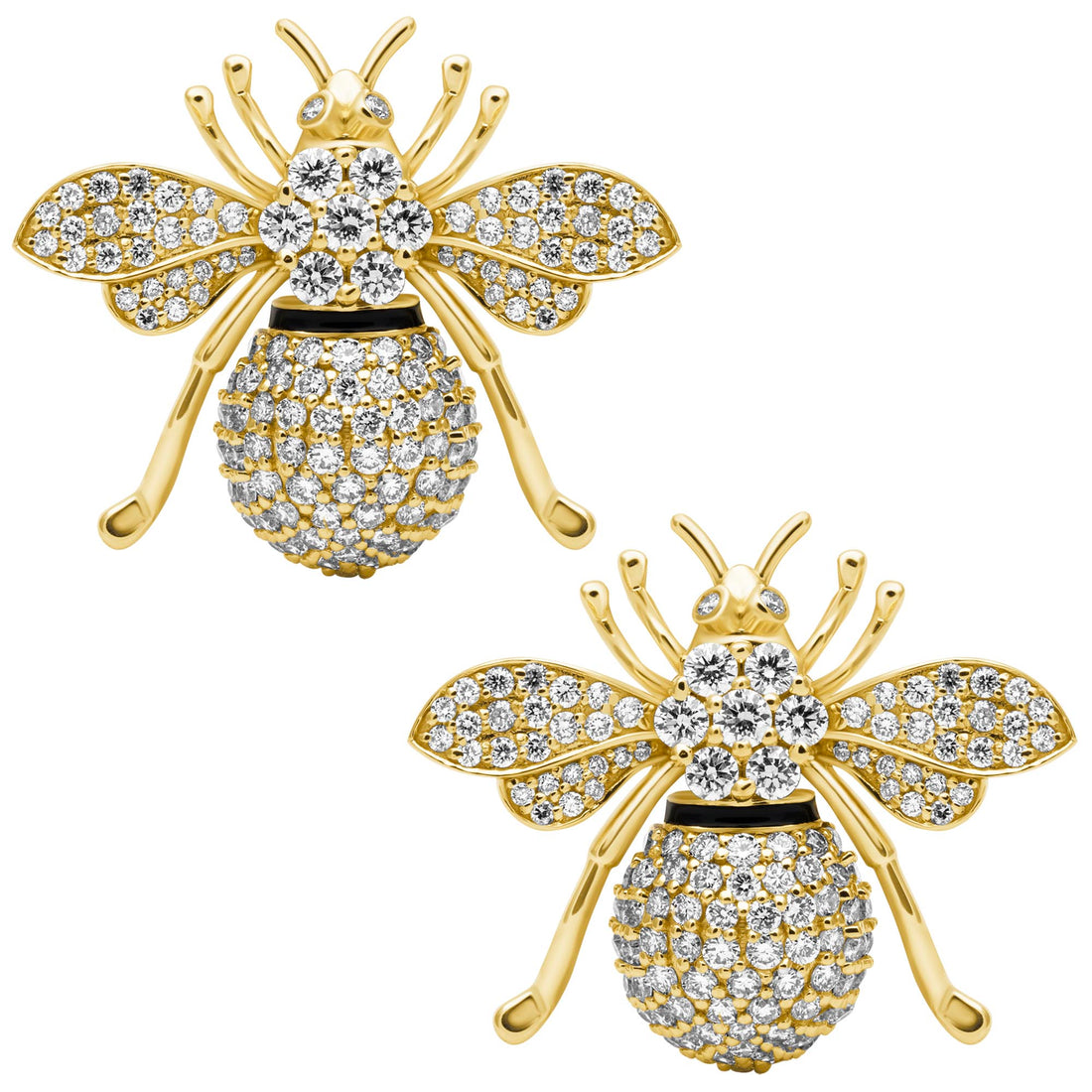 Earrings - Diamond (Enamel) | Singhvi Jewels