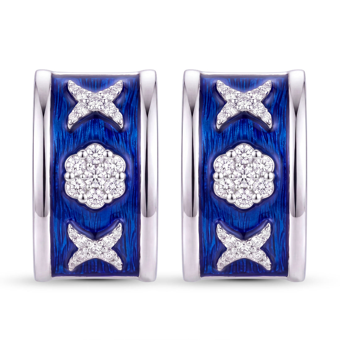 Earrings - Diamond (Enamel) | Singhvi Jewels