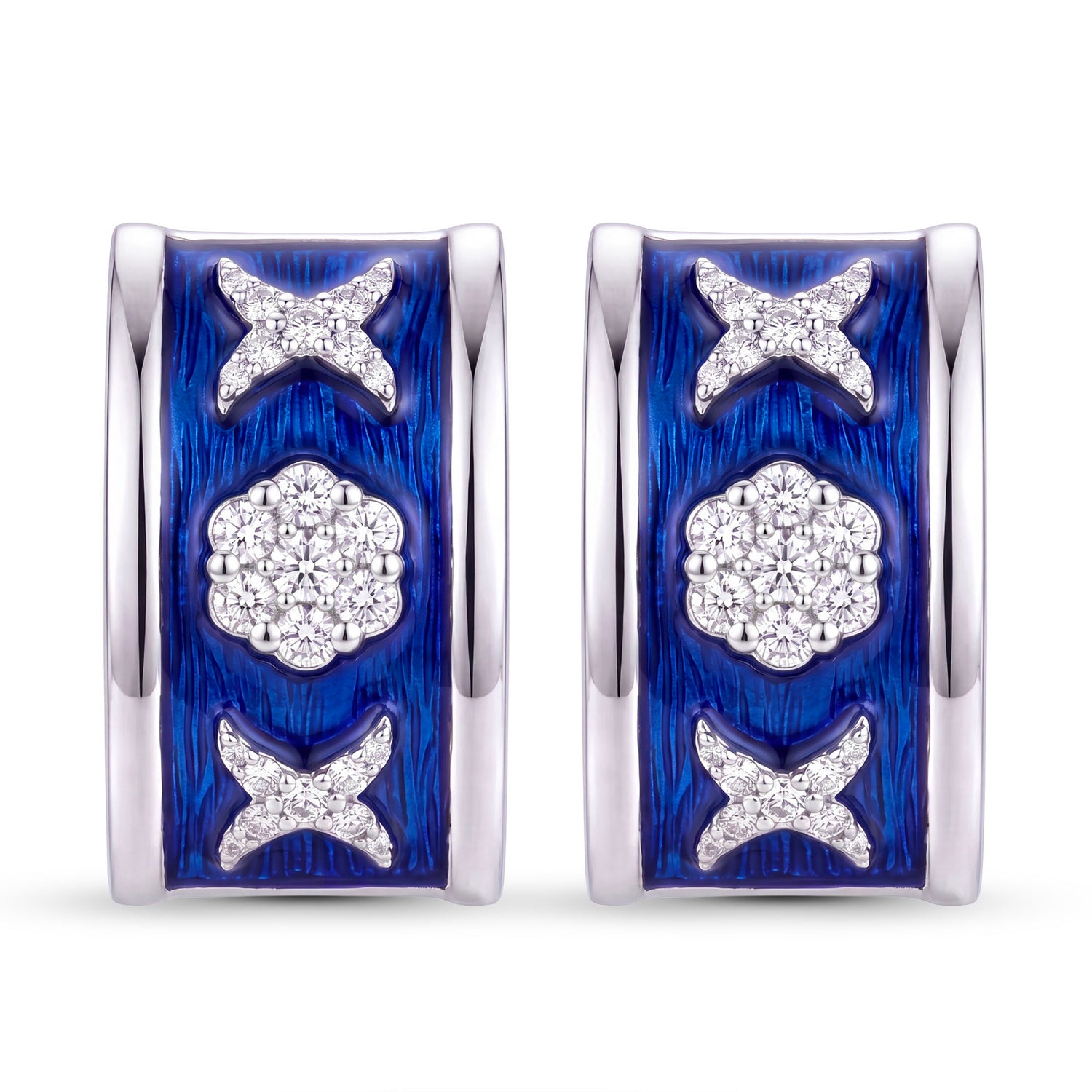 Earrings - Diamond (Enamel) | Singhvi Jewels