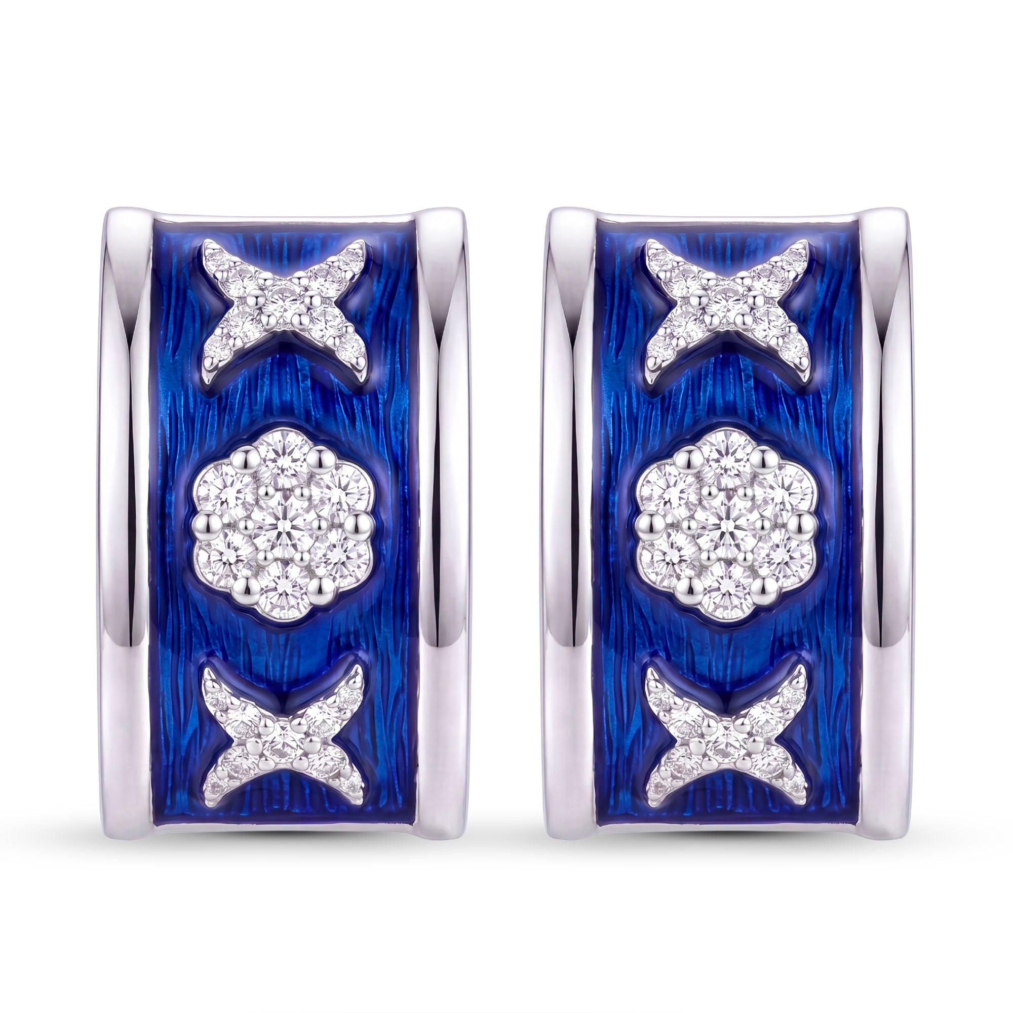 Earrings - Diamond (Enamel) | Singhvi Jewels