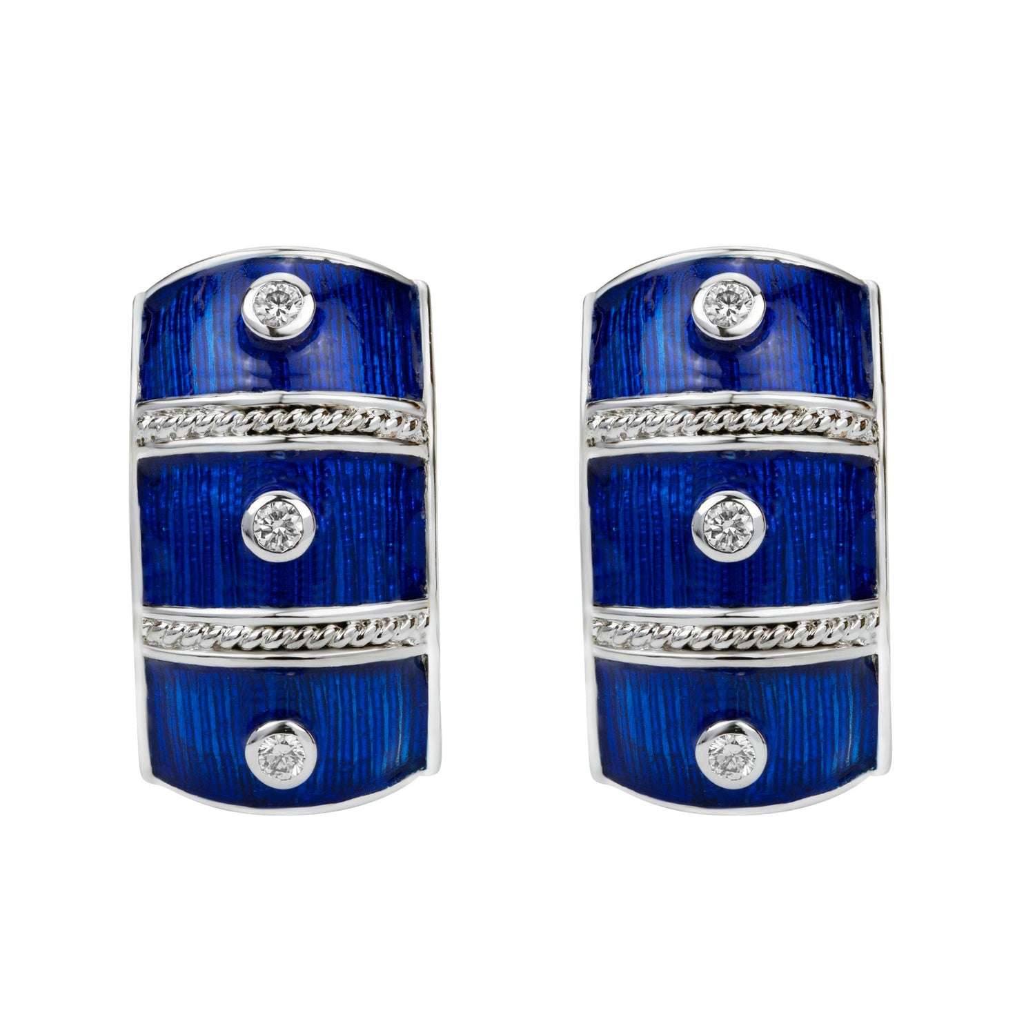 Earrings - Diamond (enamel) | Singhvi Jewels