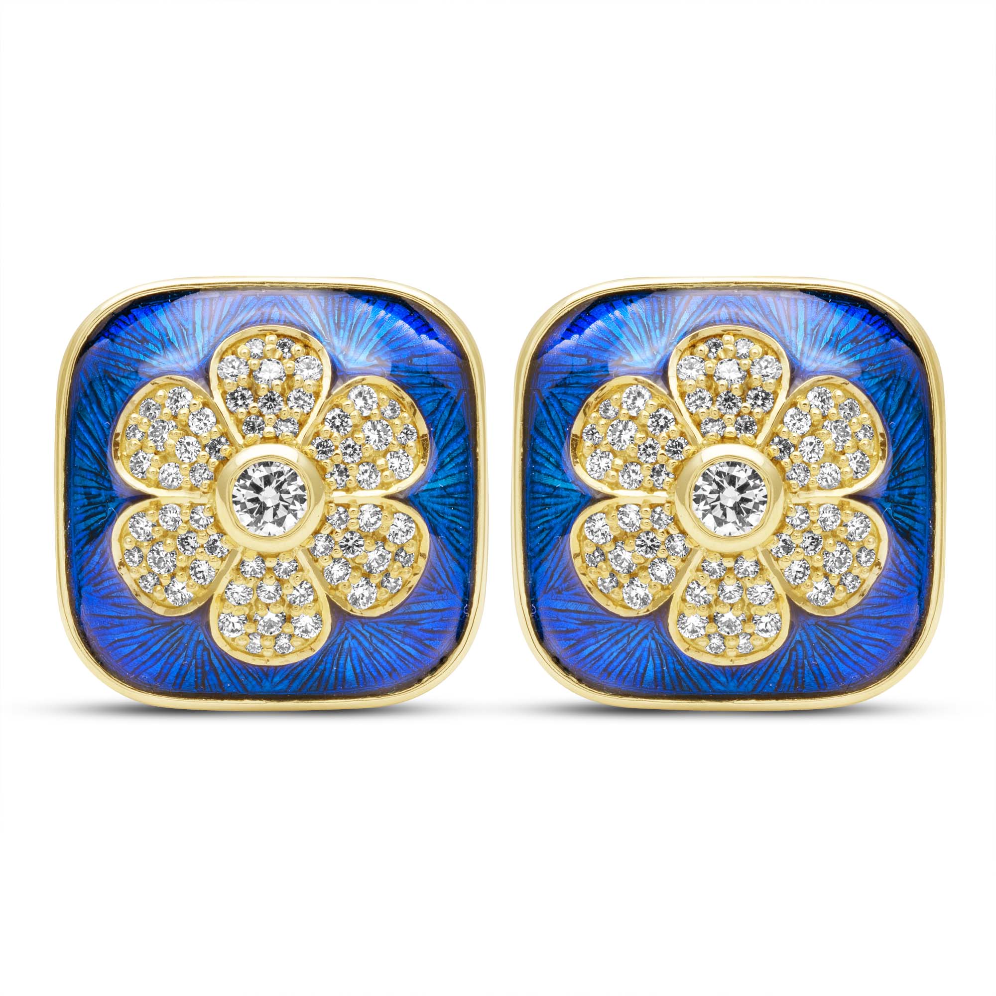 Earrings - Diamond (Enamel) | Singhvi Jewels