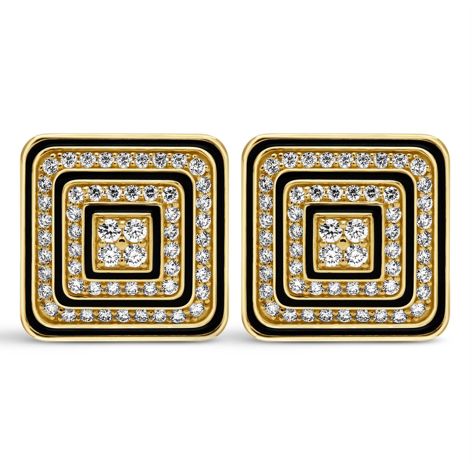 Earrings - Diamond (Enamel) | Singhvi Jewels