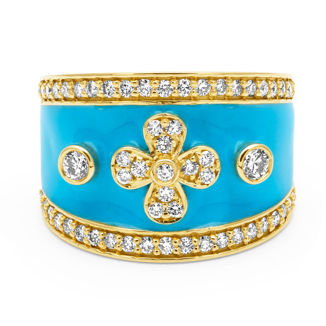 Ring - Diamond (Enamel) | Singhvi Jewels