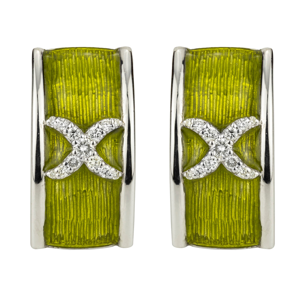 Earrings - Diamond (enamel)