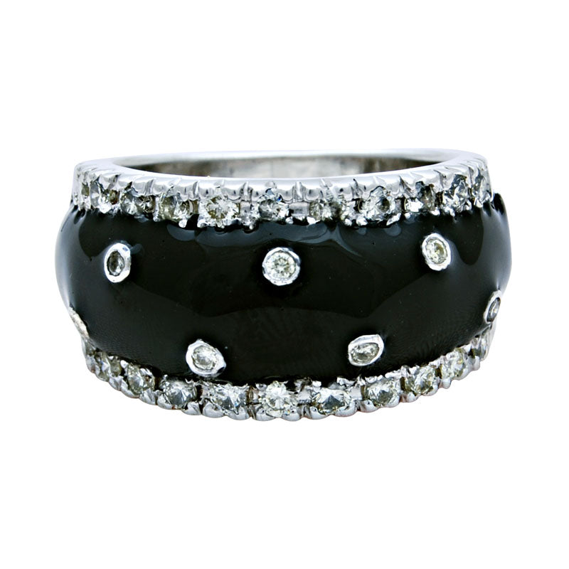 Ring - Diamond (Enamel) | Singhvi Jewels