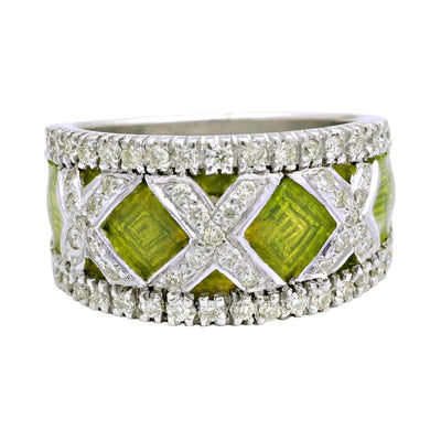 Ring-Diamond (Enamel)  (121NS)