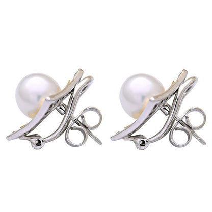 Earrings-South Sea Pearl and Diamond | Singhvi Jewels