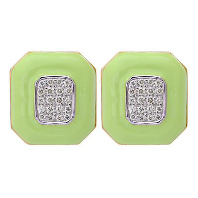 Earrings - Diamond (Enamel)