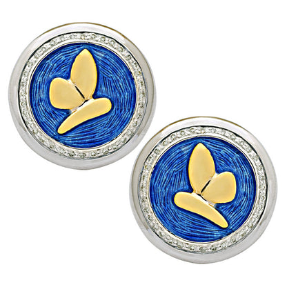 Earrings-Diamond (Enamel) | Singhvi Jewels