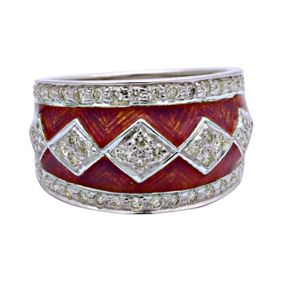 Ring - Diamond (Enamel)