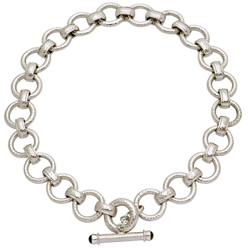 Toggle Necklace - Iolite | Singhvi Jewels