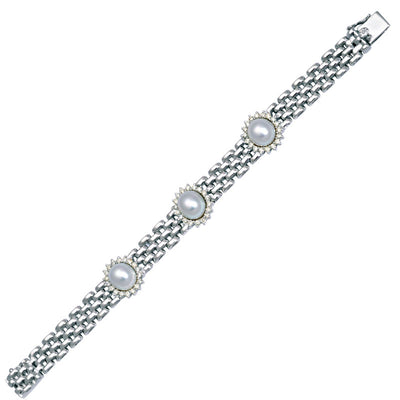 Bracelet - South Sea Pearl And Diamond