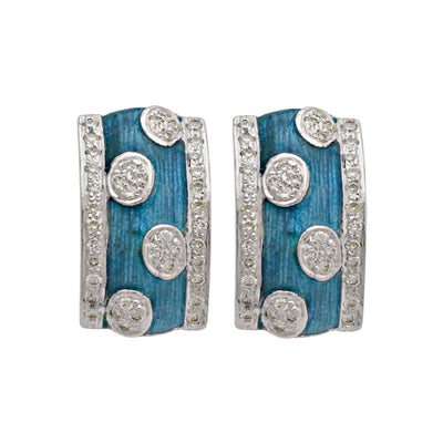 Earrings - Diamond (Enamel)