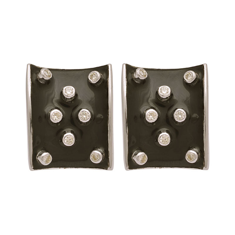 Earrings-Diamond (Enamel) | Singhvi Jewels