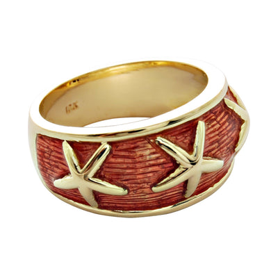 Ring - Plain Gold (Enamel)