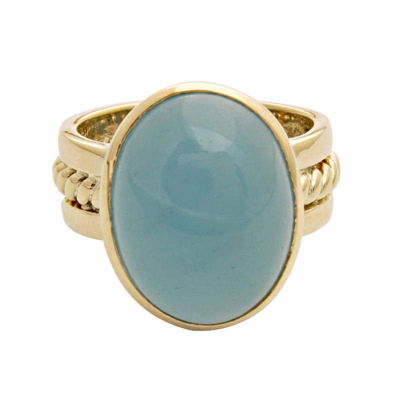 Ring-Aquamarine | Singhvi Jewels