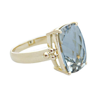 Ring-Green Quartz  (1741O)
