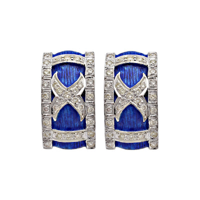 Earrings - Diamond (Enamel)