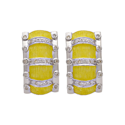 Earrings - Diamond (Enamel)