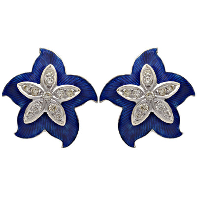 Earrings - Diamond (Enamel)