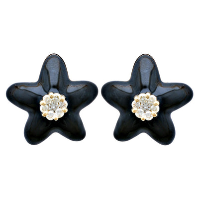 Earrings - Diamond (Enamel)